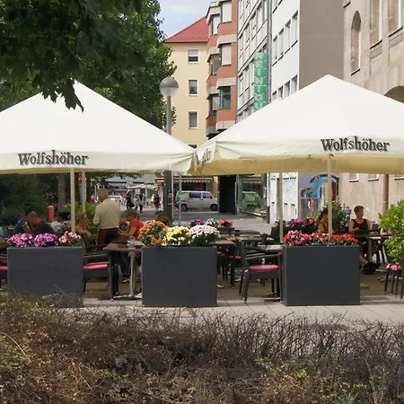 아파트 Gemutliches Am Hauptbahnhof 뉘른베르크